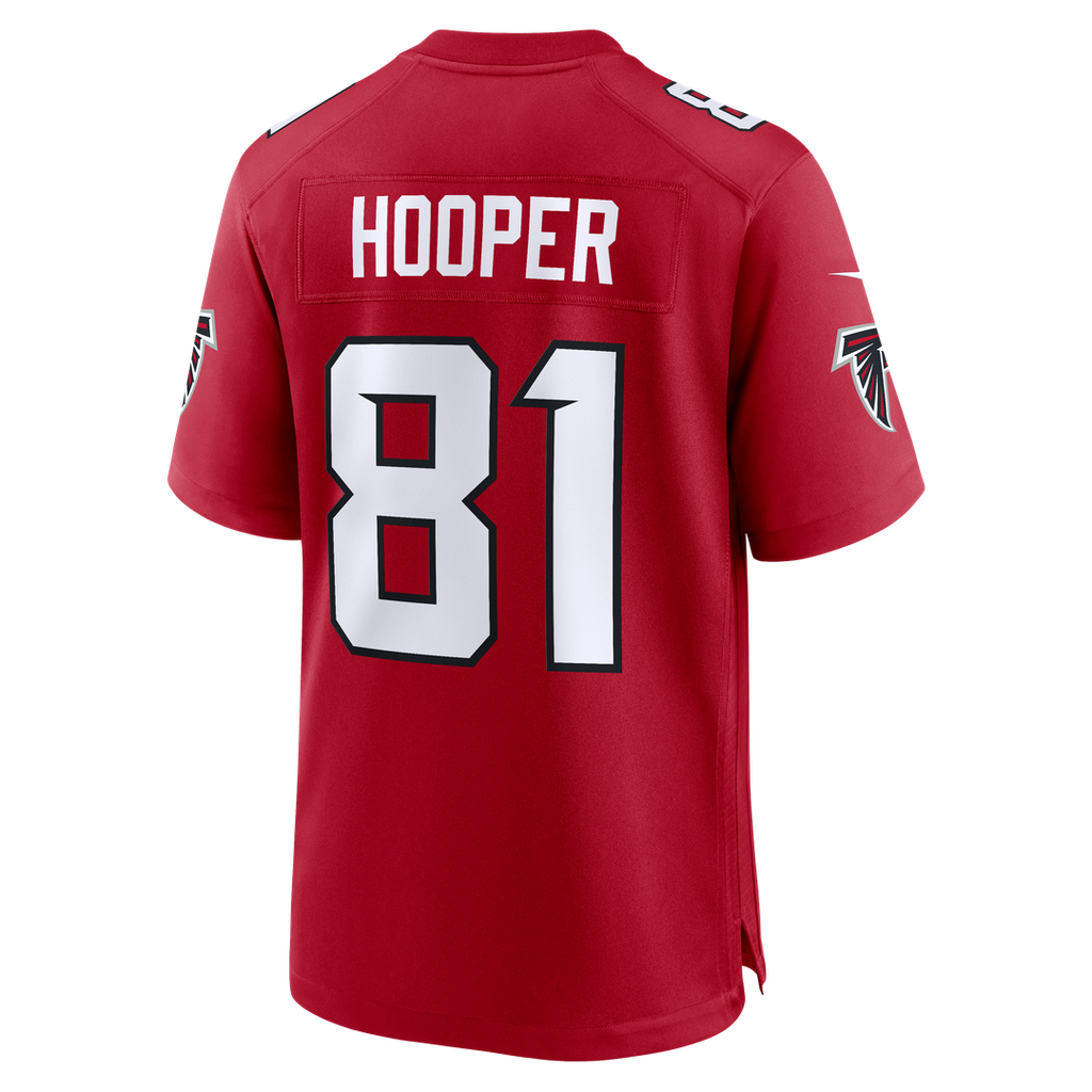Atlanta Falcons Austin Hooper Nike Red Team Game Jersey product image 3, provided for visual reference and product detail