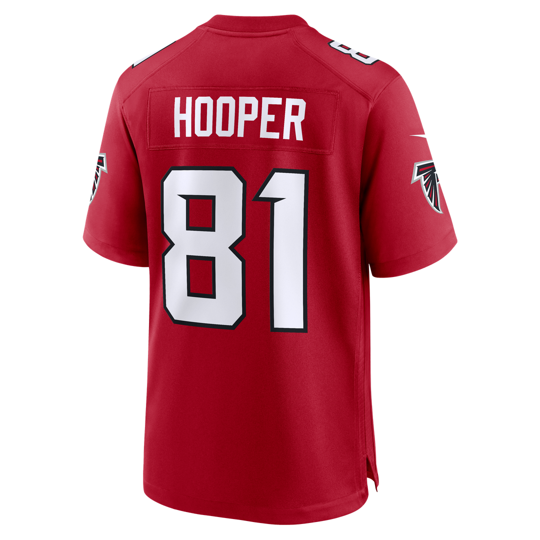 Atlanta Falcons Austin Hooper Nike Red Team Game Jersey product image 3, provided for visual reference and product detail