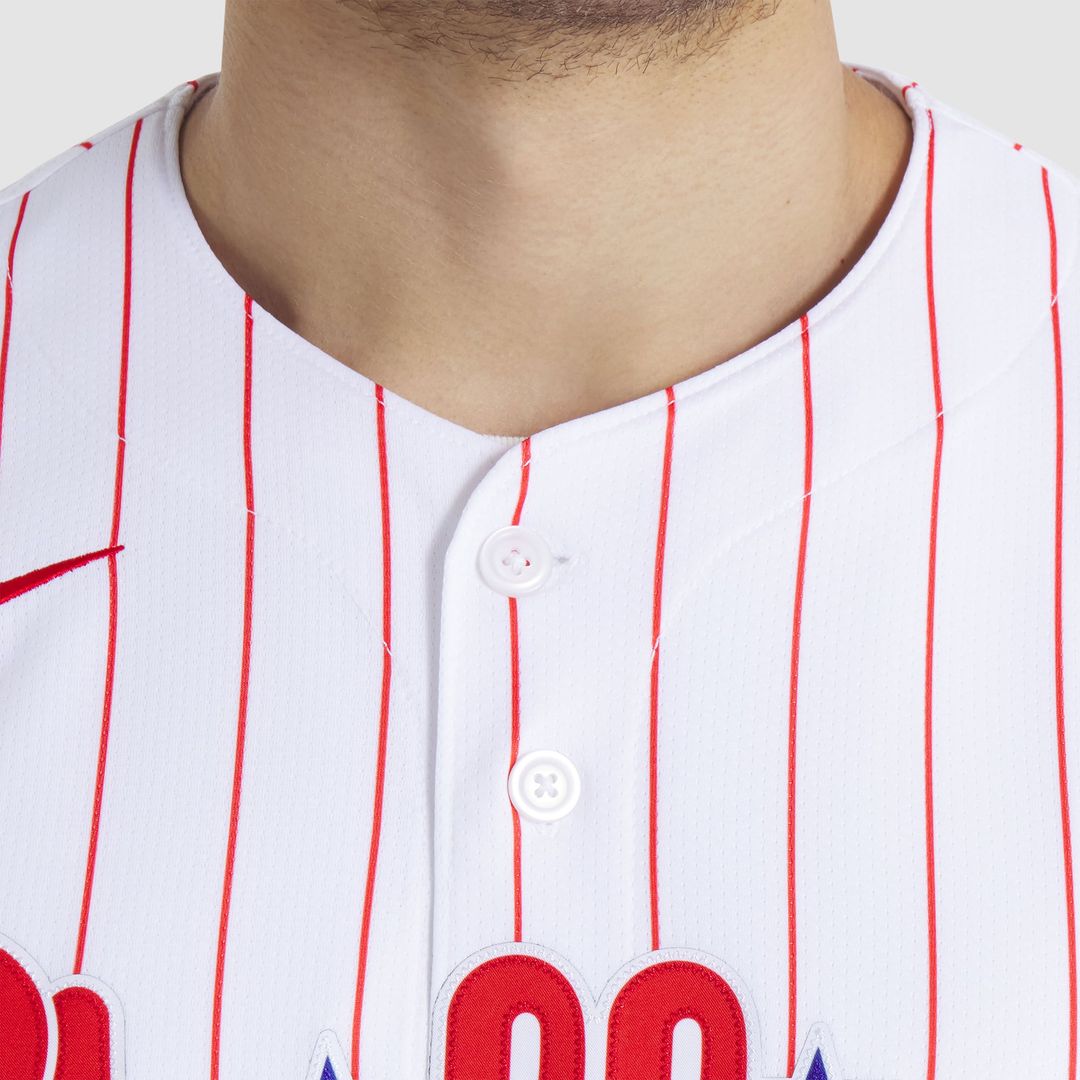 Philadelphia Phillies Bryce Harper Nike Gray Road Limited Player Jersey product image 13, provided for visual reference and