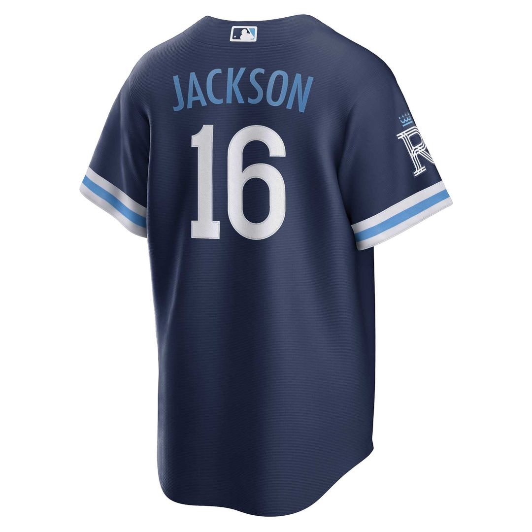 Kansas City Royals Bo Jackson Nike Navy City Connect Replica Player Jersey product image 3, provided for visual reference