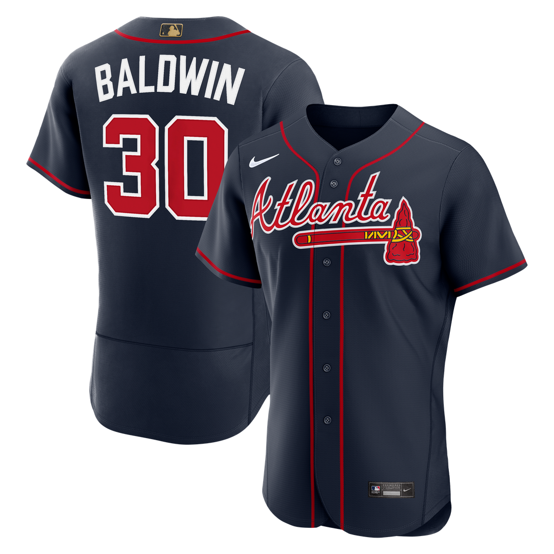 Atlanta Braves Drake Baldwin Nike White MLB Awards Authentic Jersey product image 7, provided for visual reference and