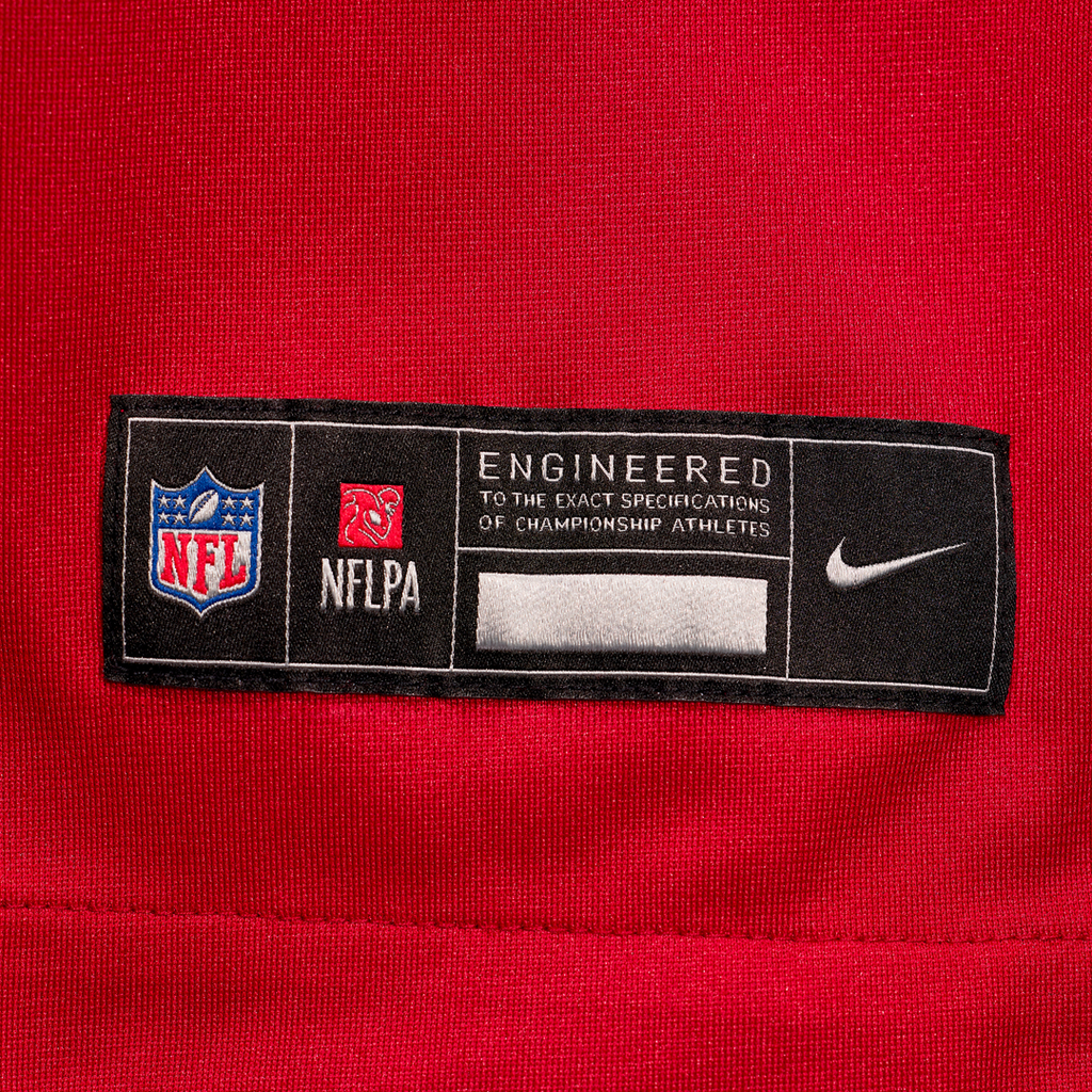 Kansas City Chiefs Peter Woods Nike Red Team Game Jersey product image 6, provided for visual reference and product detail