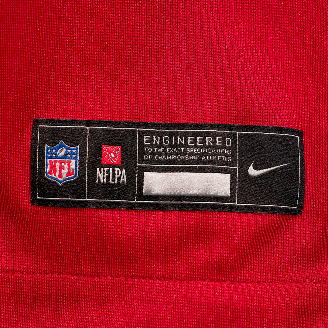 Kansas City Chiefs Peter Woods Nike Red Team Game Jersey product image 6, provided for visual reference and product detail