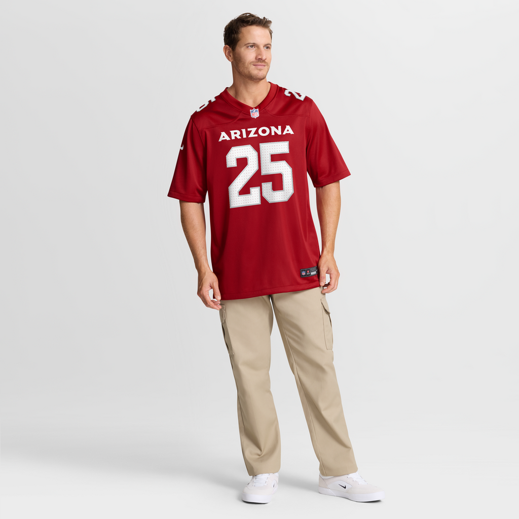 Arizona Cardinals Zaven Collins Nike Cardinal Home Game Jersey product image 7, provided for visual reference and product