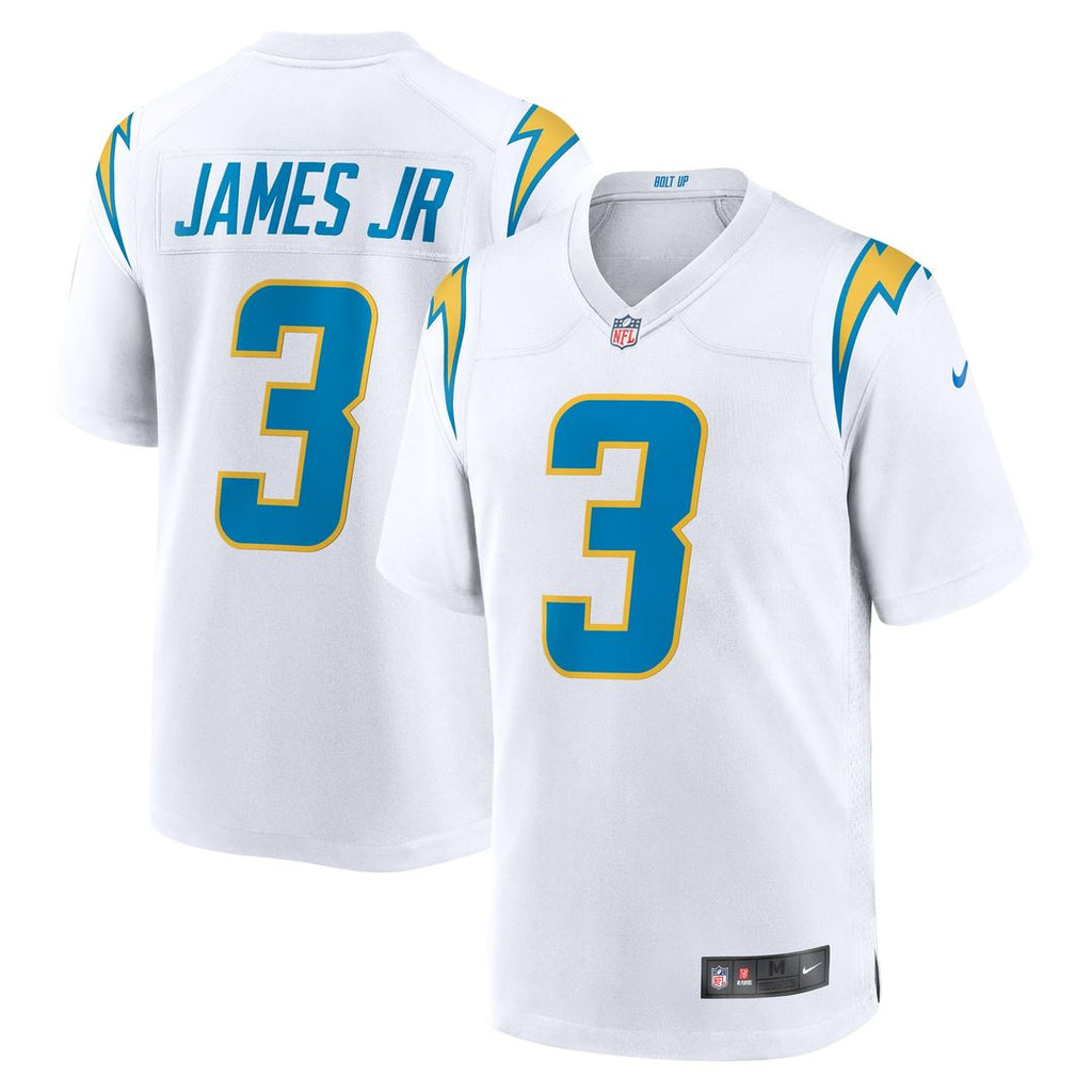 Los Angeles Chargers Derwin James Jr. Nike White Game Jersey product image 1, provided for visual reference and product