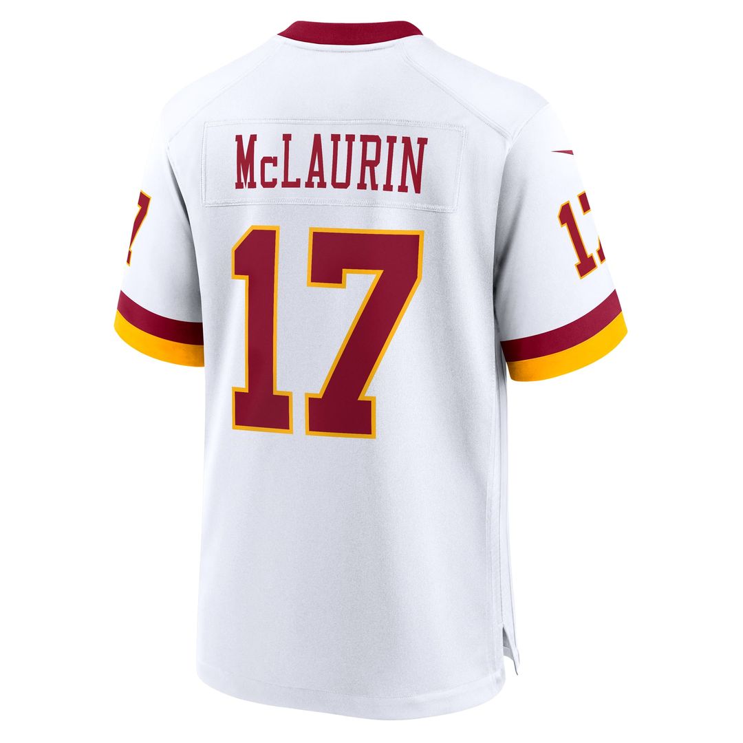 Washington Commanders Terry McLaurin Nike White Game Super Bowl Era Jersey product image 10, provided for visual reference