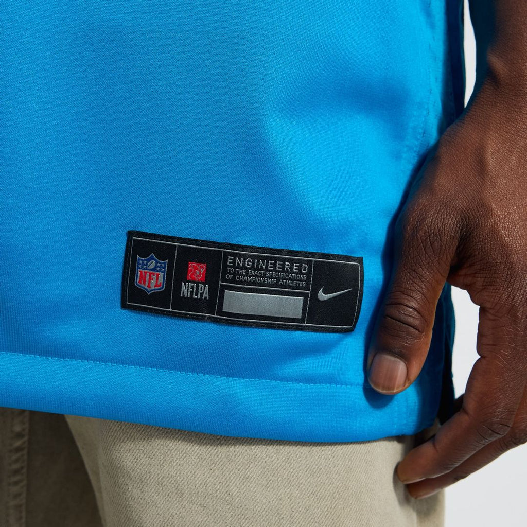 Carolina Panthers Jaycee Horn Nike Blue Alternate Game Jersey product image 8, provided for visual reference and product