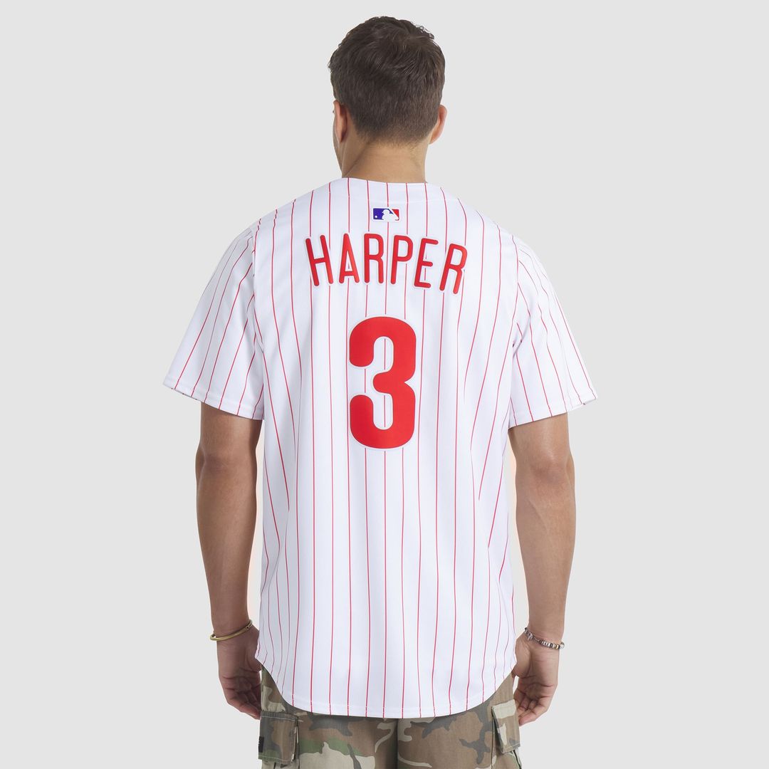 Philadelphia Phillies Bryce Harper Nike Light Blue Alternate Limited Player Jersey product image 11, provided for visual