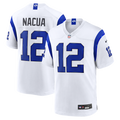 Los Angeles Rams Puka Nacua Nike Fearsome White Game Jersey product image 1, provided for visual reference and product