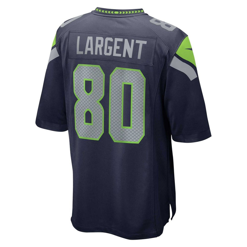 Seattle Seahawks Steve Largent Nike College Navy Retired Player Game Jersey product image 3, provided for visual reference