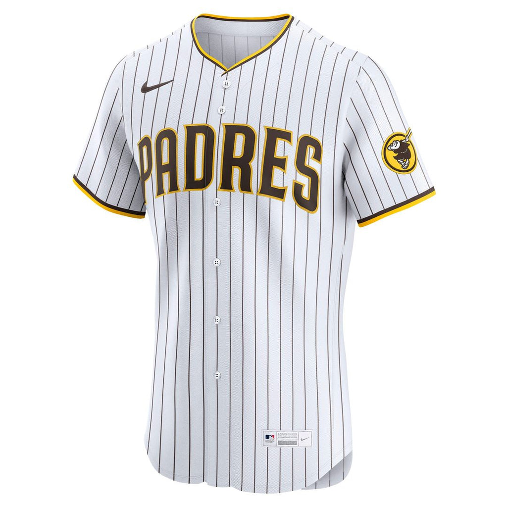 San Diego Padres Fernando Tatis Jr. Nike Khaki Sand Elite Jersey product image 8, provided for visual reference and product