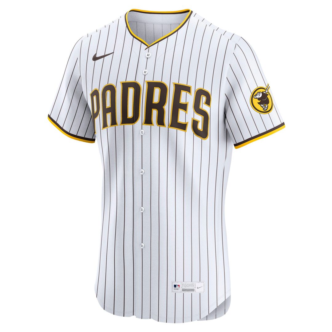 San Diego Padres Fernando Tatis Jr. Nike Khaki Sand Elite Jersey product image 8, provided for visual reference and product