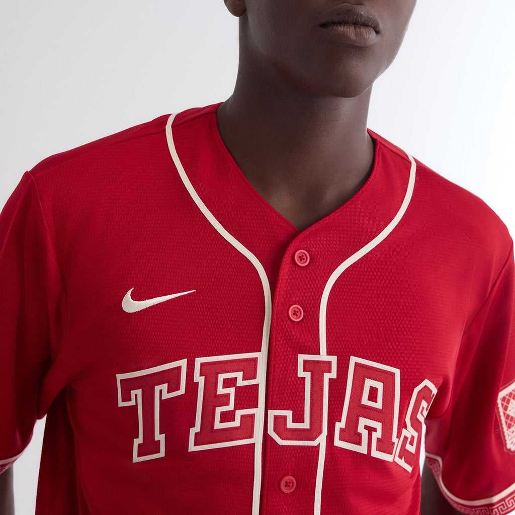 Texas Rangers Nike Red 2026 City Connect Stadium Jersey product image 8, provided for visual reference and product detail