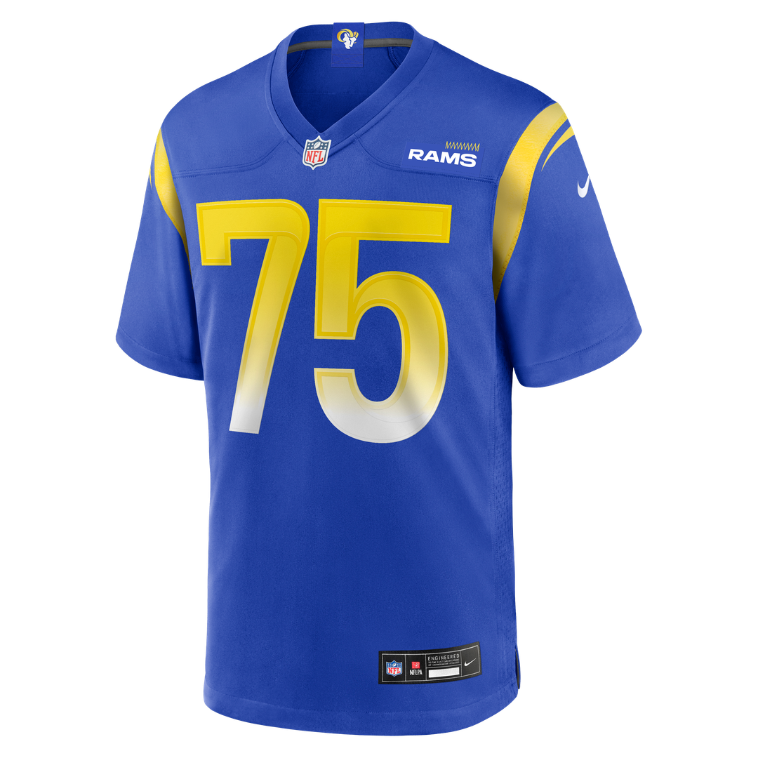 Los Angeles Rams Deacon Jones Nike Royal Game Retired Player Jersey product image 2, provided for visual reference and