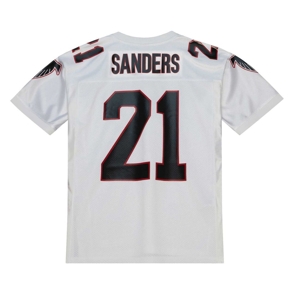 Atlanta Falcons 1991 Deion Sanders Mitchell & Ness White Authentic Throwback Retired Player Jersey product image 3, provided