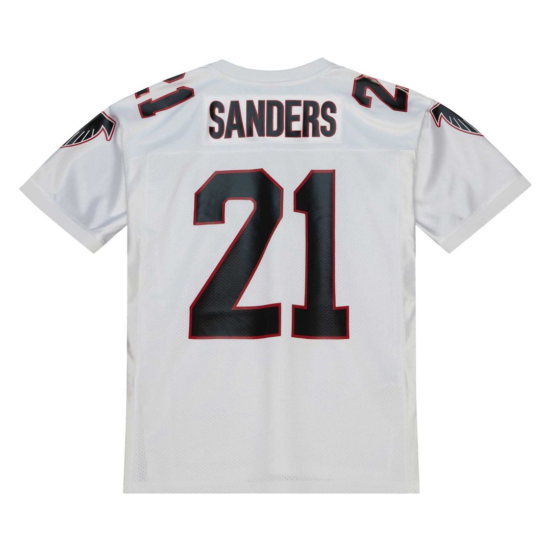 Atlanta Falcons 1991 Deion Sanders Mitchell & Ness White Authentic Throwback Retired Player Jersey product image 3, provided