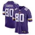 Minnesota Vikings Cris Carter Nike Purple Game Retired Player Jersey product image 1, provided for visual reference and