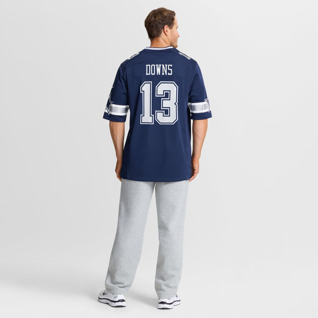 Dallas Cowboys Caleb Downs Nike Navy Team Game Jersey product image 3, provided for visual reference and product detail