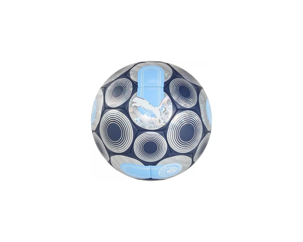 PUMA Manchester City ftblCULTURE+ Soccer Ball - 084418 66 product image 1, provided for visual reference and product detail