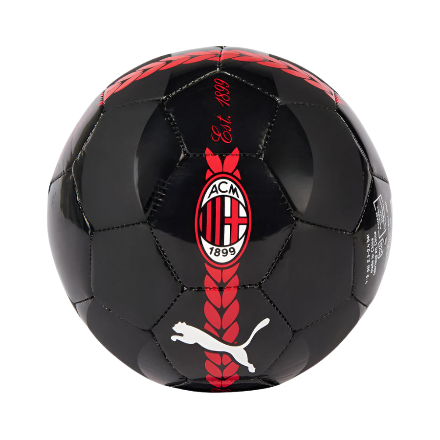 PUMA AC Milan Prematch Mini Soccer Ball - 084545 07 product image 1, provided for visual reference and product detail review