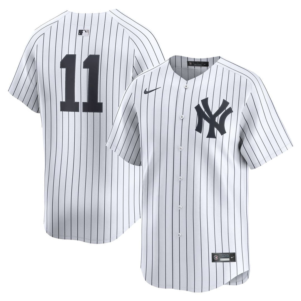 New York Yankees Anthony Volpe Nike Gray Road Limited Player Jersey product image 7, provided for visual reference and