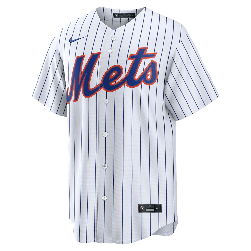 New York Mets Sean Manaea Nike White Home Replica Jersey product image 2, provided for visual reference and product detail