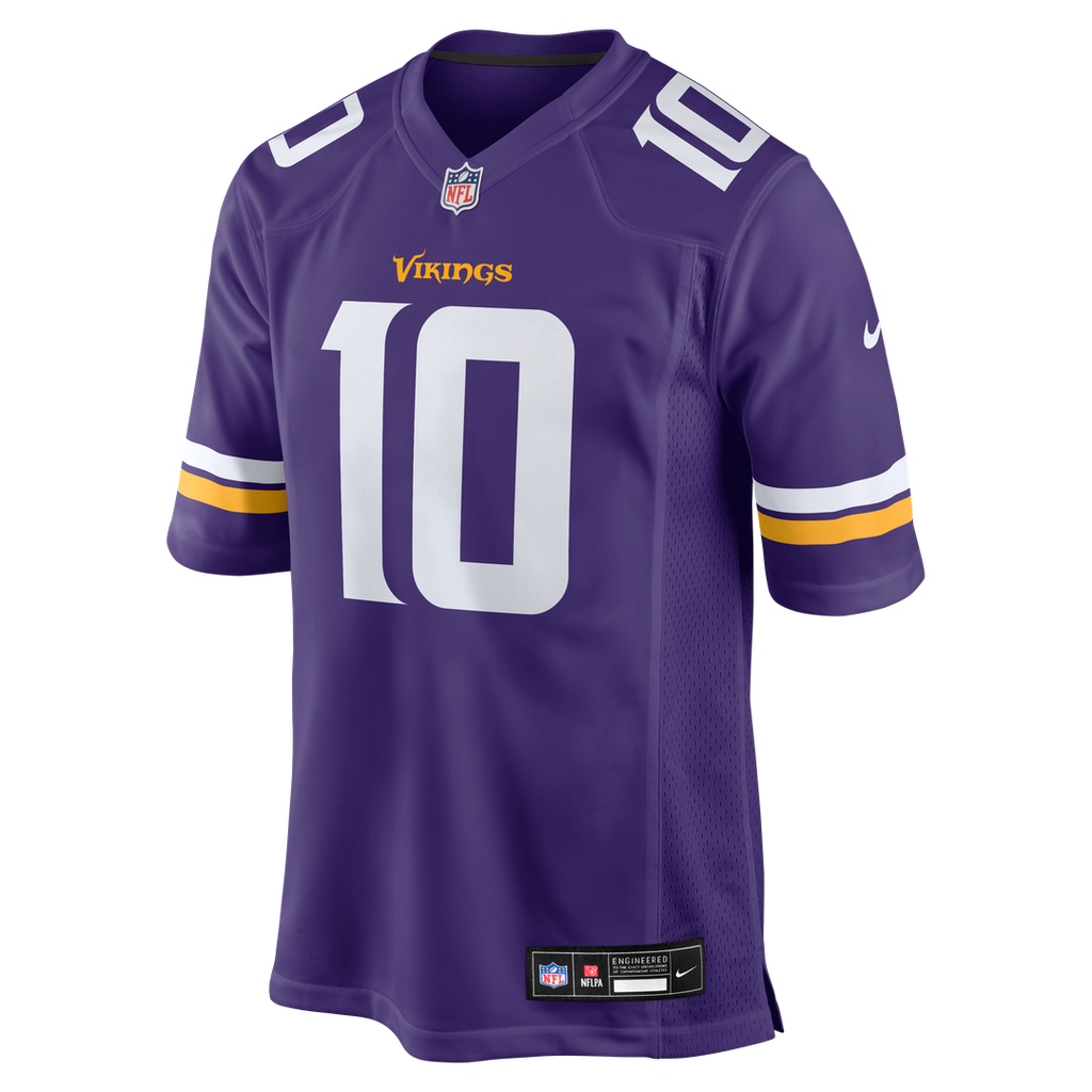 Minnesota Vikings Fran Tarkenton Nike Purple Game Retired Player Jersey product image 2, provided for visual reference and