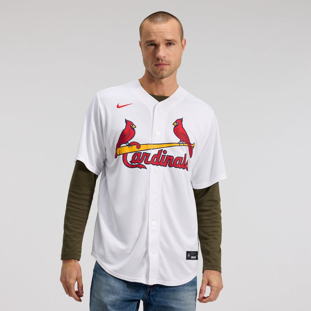 St. Louis Cardinals Masyn Winn Nike White Home Replica Jersey product image 2, provided for visual reference and product