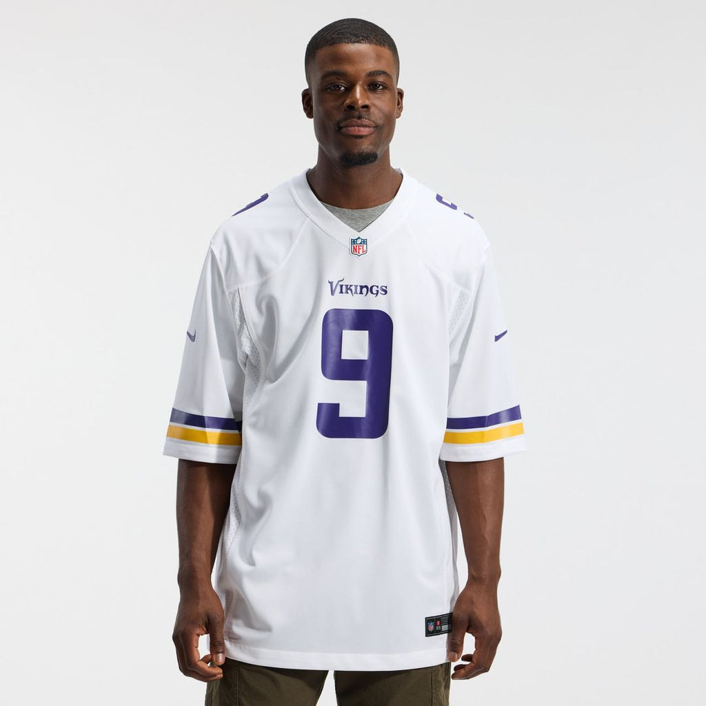 Minnesota Vikings J.J. McCarthy Nike Purple 2nd Alternate Player Game Jersey product image 14, provided for visual reference