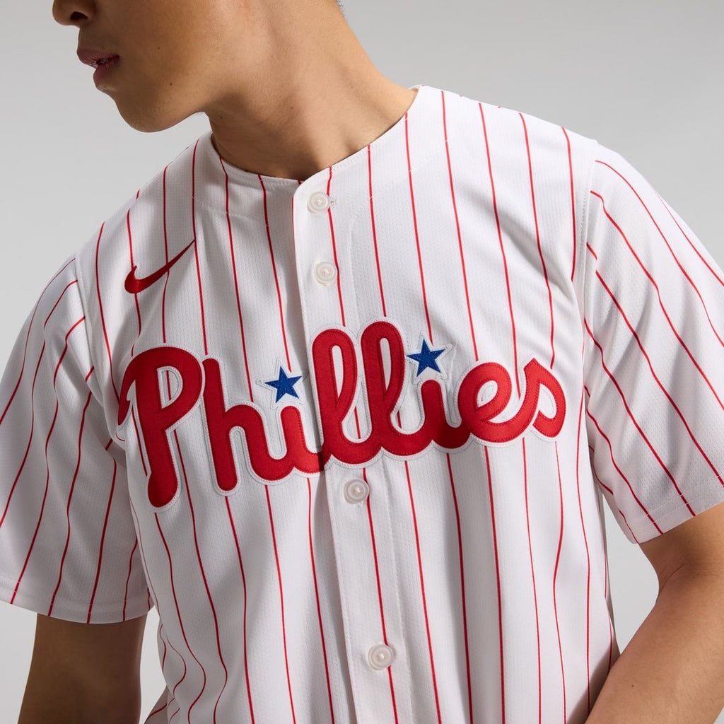 Philadelphia Phillies J.T. Realmuto Nike White Home Limited Player Jersey product image 9, provided for visual reference and