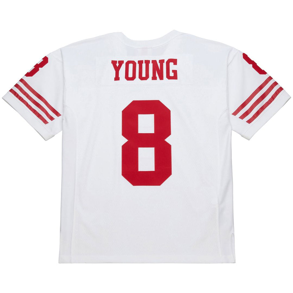San Francisco 49ers Steve Young Mitchell & Ness White 1994 Legacy Replica Jersey product image 3, provided for visual