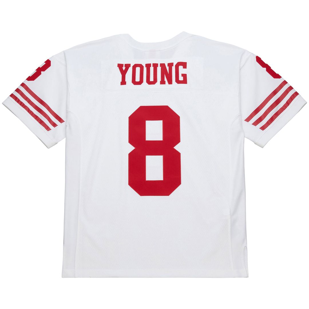 San Francisco 49ers Steve Young Mitchell & Ness White 1994 Legacy Replica Jersey product image 3, provided for visual