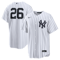 New York Yankees Luis García Jr. Nike White Home Replica Jersey product image 1, provided for visual reference and product