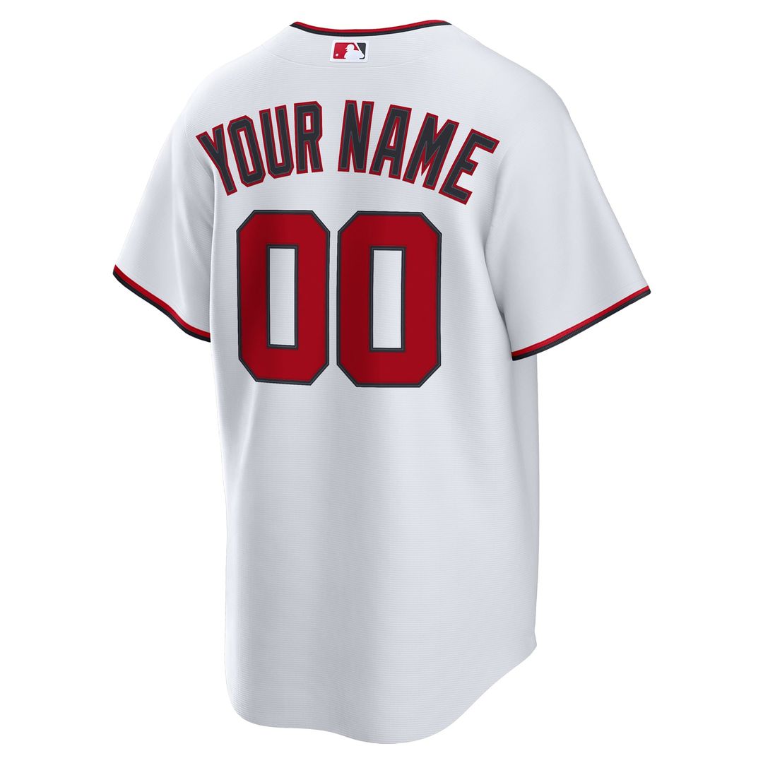 Washington Nationals Nike White Home Custom Replica Jersey product image 3, provided for visual reference and product detail