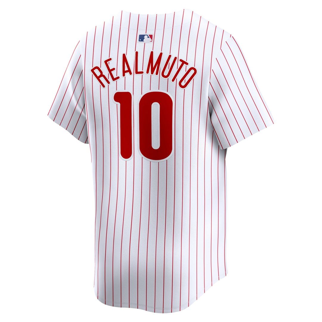 Philadelphia Phillies J.T. Realmuto Nike White Home Limited Player Jersey product image 7, provided for visual reference and