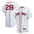 Boston Red Sox Kristian Campbell Nike White Home Replica Jersey product image 1, provided for visual reference and product