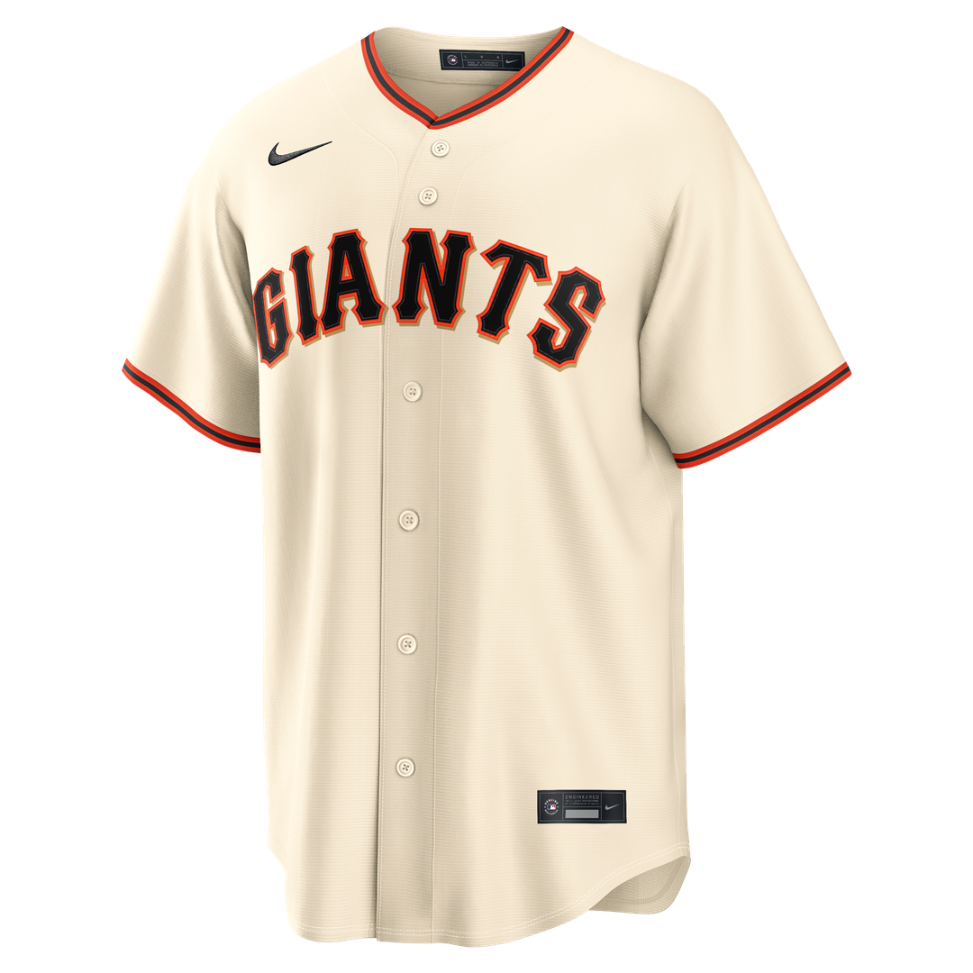 San Francisco Giants Jung Hoo Lee Nike Cream Home Replica Jersey product image 2, provided for visual reference and product