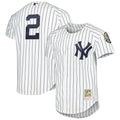 New York Yankees Derek Jeter Mitchell & Ness White Cooperstown Collection Authentic Jersey product image 1, provided for