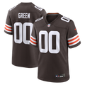 Cleveland Browns Taylen Green Nike Brown Game Jersey product image 1, provided for visual reference and product detail review