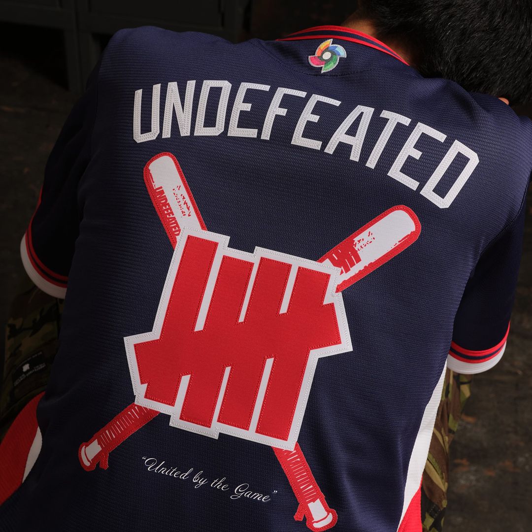 USA Baseball Nike x Undefeated Navy 2026 World Baseball Classic Stadium Jersey product image 4, provided for visual