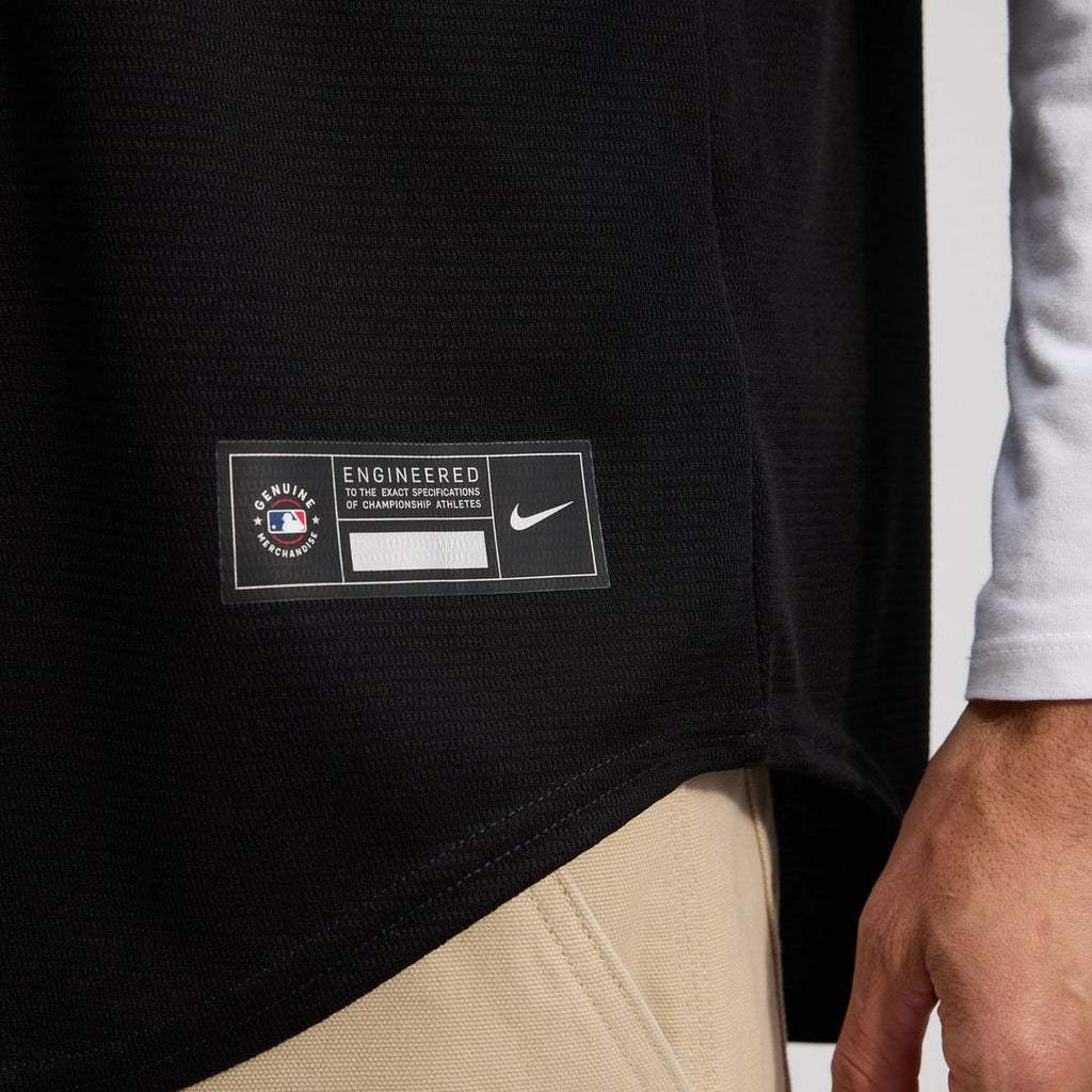 Chicago White Sox Nike Black Alternate Replica Team Jersey product image 5, provided for visual reference and product detail