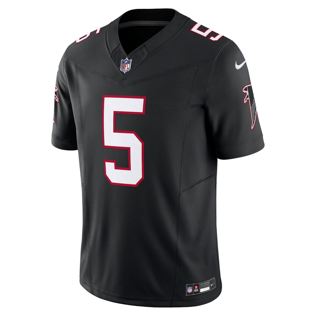 Atlanta Falcons Drake London Nike Black Vapor F.U.S.E. Limited Jersey product image 2, provided for visual reference and