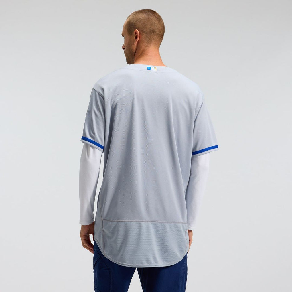 Kansas City Royals Nike Gray 2022 Road Authentic Jersey product image 2, provided for visual reference and product detail