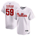 Philadelphia Phillies Jhoan Duran Nike White Home Limited Player Jersey product image 1, provided for visual reference and