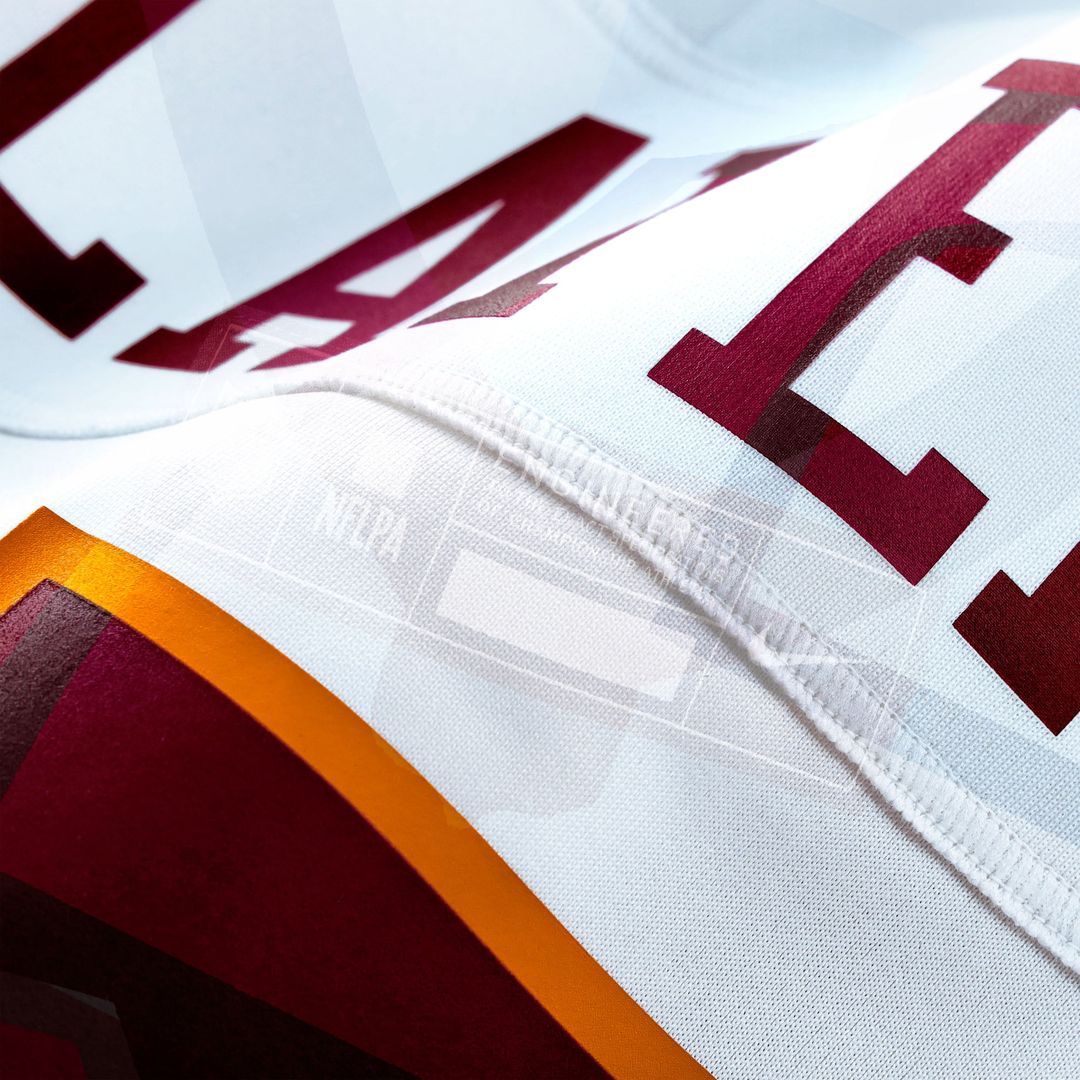 Washington Commanders Nike White Game Super Bowl Era Custom Jersey product image 7, provided for visual reference and