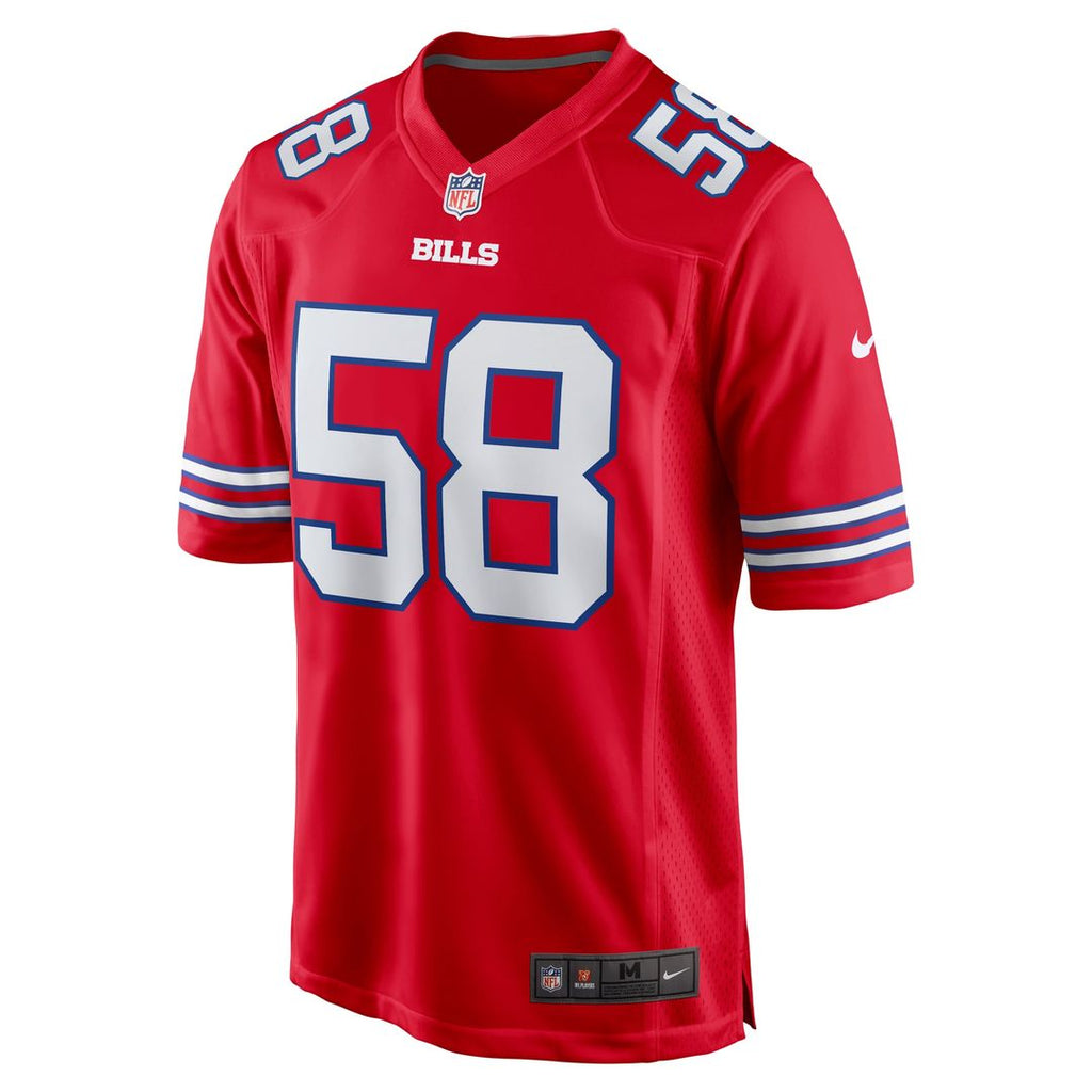 Buffalo Bills Matt Milano Nike Royal Game Player Jersey product image 18, provided for visual reference and product detail