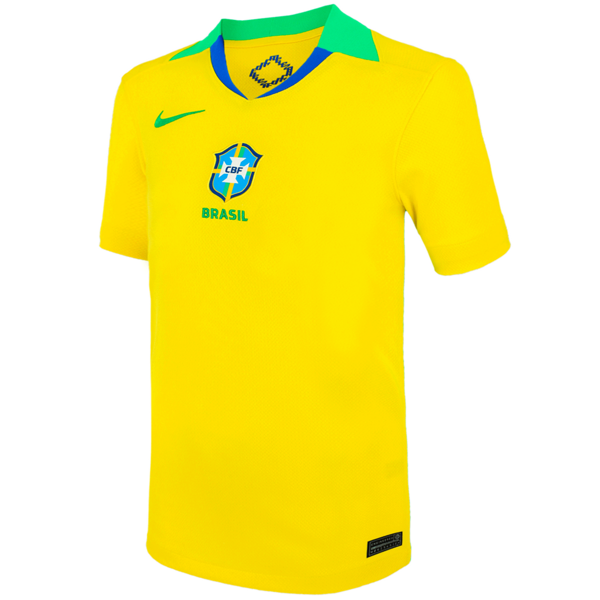 2025 NIKE Brazil (Women Team) Youth Stadium Home Jersey - FZ9194 718 product image 2, provided for visual reference and