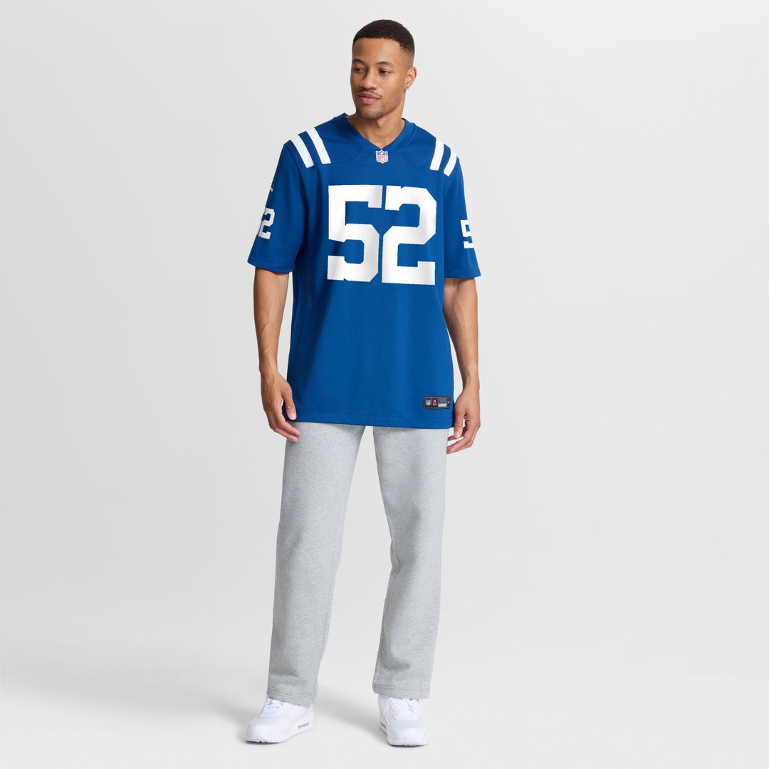 Indianapolis Colts George Gumbs Jr. Nike Royal Team Game Jersey product image 2, provided for visual reference and product