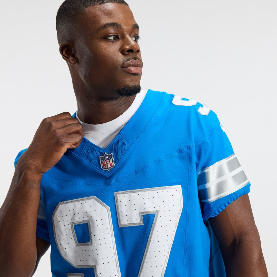Detroit Lions Aidan Hutchinson Nike Black Alternate Vapor F.U.S.E. Elite Jersey product image 28, provided for visual