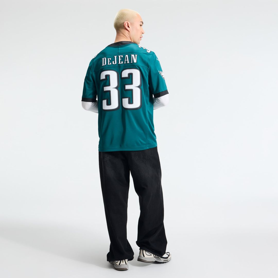 Philadelphia Eagles Cooper DeJean Nike Kelly Green Alternate Vapor F.U.S.E. Stitched Limited Jersey product image 17,